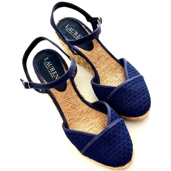 Lauren Ralph Lauren Espadrille Sandal! - Picture 1 of 7